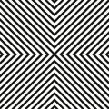 Geometric black and white chevron pattern abstract background Royalty Free Stock Photo