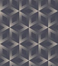 Geometric Block Grid Stipple Seamless Pattern Vector Trendy Abstract Background