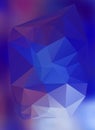 Modern abstract background triangles 3d effect glowing light35