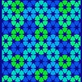 Geometric blue green pattern. Vector illustration for decorating websites, posters, banners, flyers.