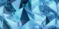 Geometric blue ice texture background Royalty Free Stock Photo