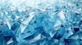 Geometric blue ice texture background Royalty Free Stock Photo