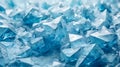 Geometric blue ice texture background Royalty Free Stock Photo