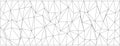 Geometric chaos with abstract triangular mesh design for contemporary art and creative backgrounds