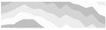 Geometric chart gray soft transparent banner background