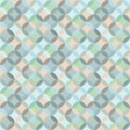 Geometric circle seamless pattern design. Tile like colourful pattern. Royalty Free Stock Photo