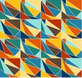 Geometric color background pattern