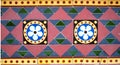 Geometric Coloured Tiles