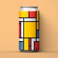 Geometric Constructivism: Bold And Puzzling Beer Can Design