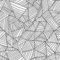 Geometric contemporary seamless pattern design