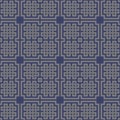 Geometric cross celtic seamless pattern