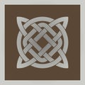 Geometric cross celtic symbol