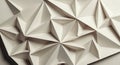 Geometric 3D pattern features interlocking triangular and polygonal shapes, creating Royalty Free Stock Photo