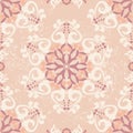 Geometric damask patterned background. Royalty Free Stock Photo