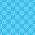 Geometric dandelion pattern background