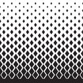 Geometric degrade motif in white and black Royalty Free Stock Photo