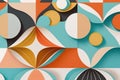 Geometric design abstract background - modern business template Royalty Free Stock Photo