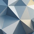 Geometric design featuring an array of intersecting triangular shapes creating a three- Royalty Free Stock Photo