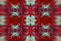 GEOMETRIC DETAIL PATTERN IN RED WITH ZOOM EDGES