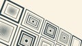 Geometric diamond pattern, abstract background texture vector design Generative AI Royalty Free Stock Photo