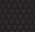 Classic Art Deco Seamless Pattern. Geometric Stylish Texture. Abstract Retro Vector Texture. Royalty Free Stock Photo