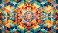Geometric Echoes: A Visual Exploration of Infinite Repetition Generative AI