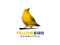 Geometric Elegant Creative Bird Logo Design Inspiration Royalty Free Stock Photo