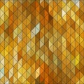 Geometric elegant gold yellow triangle sapphire diamond pattern Royalty Free Stock Photo