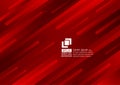 Geometric elements dark red color abstract background modern design Royalty Free Stock Photo