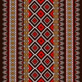 Geometric ethnic American fabric aztec African textile tribal ikat pattern motif mandalas native boho bohemian carpet india Asia Royalty Free Stock Photo