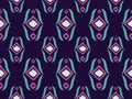 Geometric ethnic embroidery repeat pattern seamless colorful oriental. Design digital clipart for fabric, curtain, carpet,