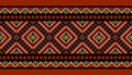 Geometric ethnic oriental ikat pattern traditional Design for background