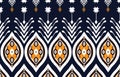 geometric ethnic oriental seamless pattern.