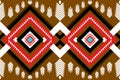 Geometric ethnic pattern Can be used in fabric