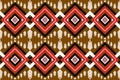 Geometric ethnic pattern Can be used in fabric