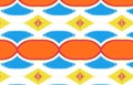 Geometric ethnic pattern seamless design for background or wallpaper. Royalty Free Stock Photo