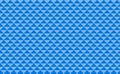 Geometric ethnic pattern, Vector embroidery square background, Blue triangle pattern Nordic retro