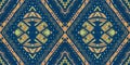 Geometric ethnic print. Grunge navajo ornament.