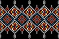 Geometric ethnic seamless pattern in tribal.