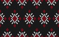 Geometric ethnic seamless pattern in tribal.