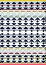 Geometric etnic handmade pattern background