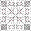 Geometric fantasy seamless pattern. Black red pattern on white background. Mosaic square tile