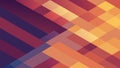Abstract geometric shapes design in warm hues background Royalty Free Stock Photo