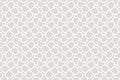 Geometric floral seamless pattern. Vector background with abstract line texture. Neutral monochrome wallpaper, grey Royalty Free Stock Photo