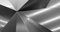 Geometric Brushed Metal Folded Surface Royalty Free Stock Photo