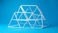 Geometric Framework Model for Engineering and Science Royalty Free Stock Photo
