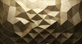 Geometric Gold and Bronze Faceted Textured Background Royalty Free Stock Photo