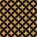 Geometric gold pattern7