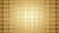 Geometric golden lattice pattern with sparkling light effects and a subtle gradient background creating a and intricate texture Royalty Free Stock Photo