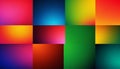 Geometric gradient color blocks abstract background Royalty Free Stock Photo